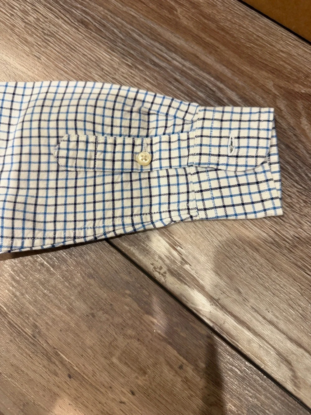 Ralph Lauren Little Boys Long-Sleeve Checked Plaid Poplin Shirt Size 3